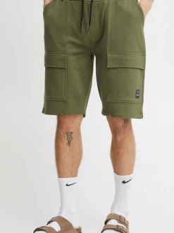 11 Project Herren Sweatshorts - PRKarlsen in grün