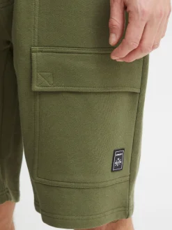 11 Project Herren Sweatshorts - PRKarlsen in grün