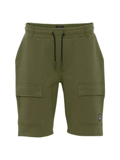 11 Project Herren Sweatshorts - PRKarlsen in grün