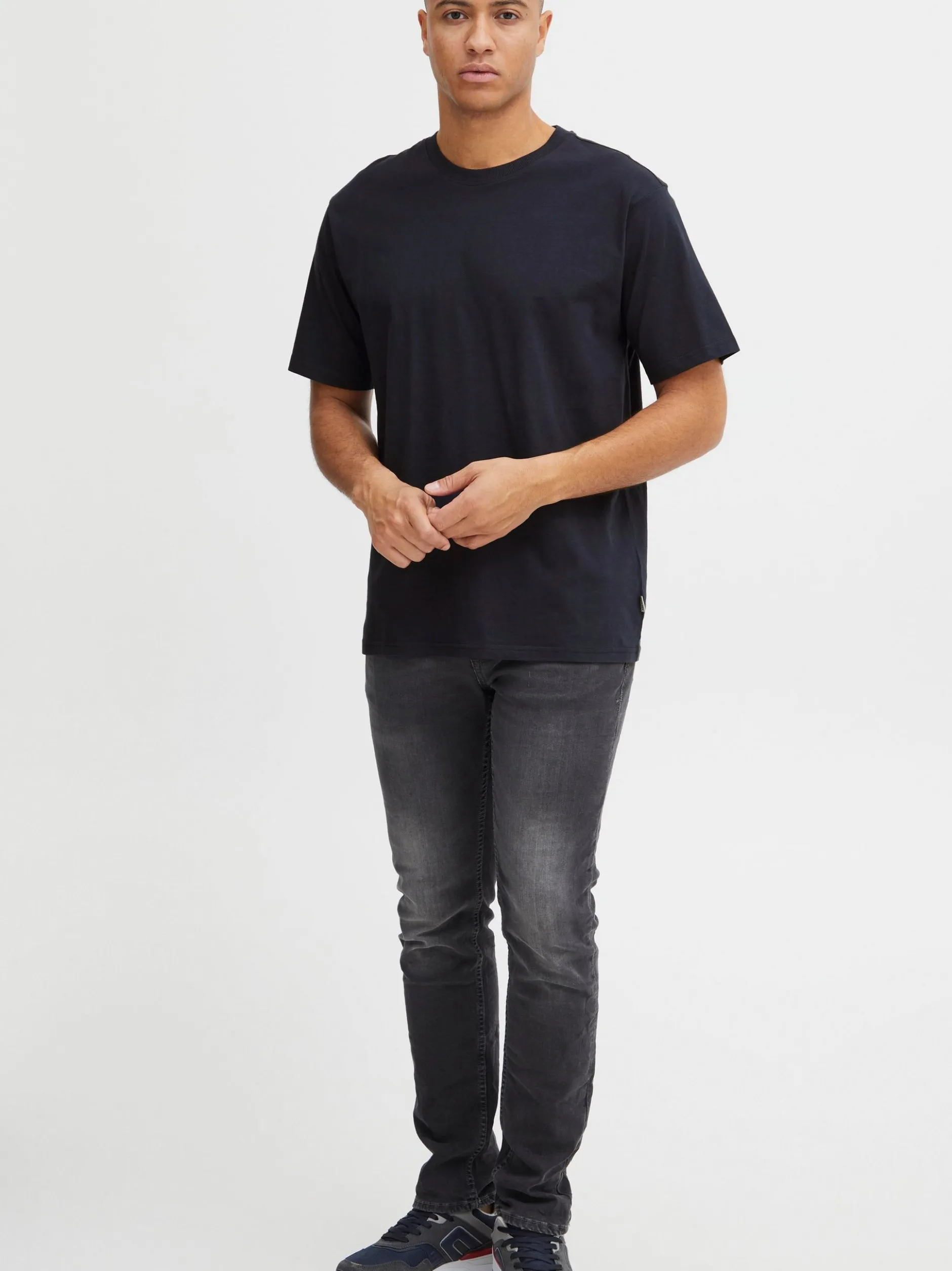 11 Project Herren T-Shirt - PRDonte in blau