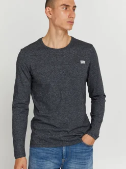 11 Project Herren T-Shirt - PRSantosa in grau