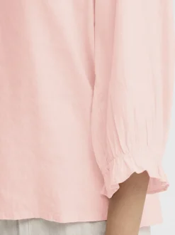 PULZ Jeans Damen Bluse PZLUCA in rosa