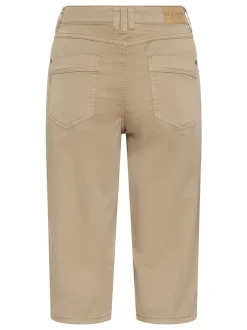 PULZ Jeans Damen Casual PZEVELYN Normale Passform in sand