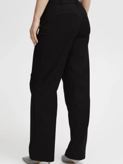PULZ Jeans Damen Hose PZBINDY in schwarz