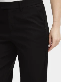 PULZ Jeans Damen Hose PZBINDY in schwarz
