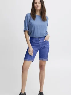 PULZ Jeans Damen Hose PZROSITA in blau