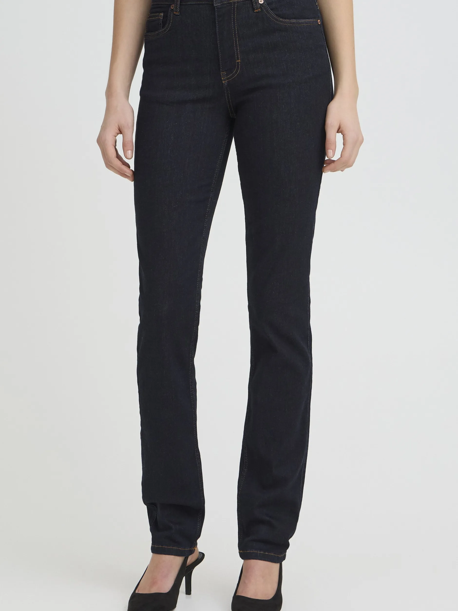 PULZ Jeans Damen Jeans PZEMMA in blau