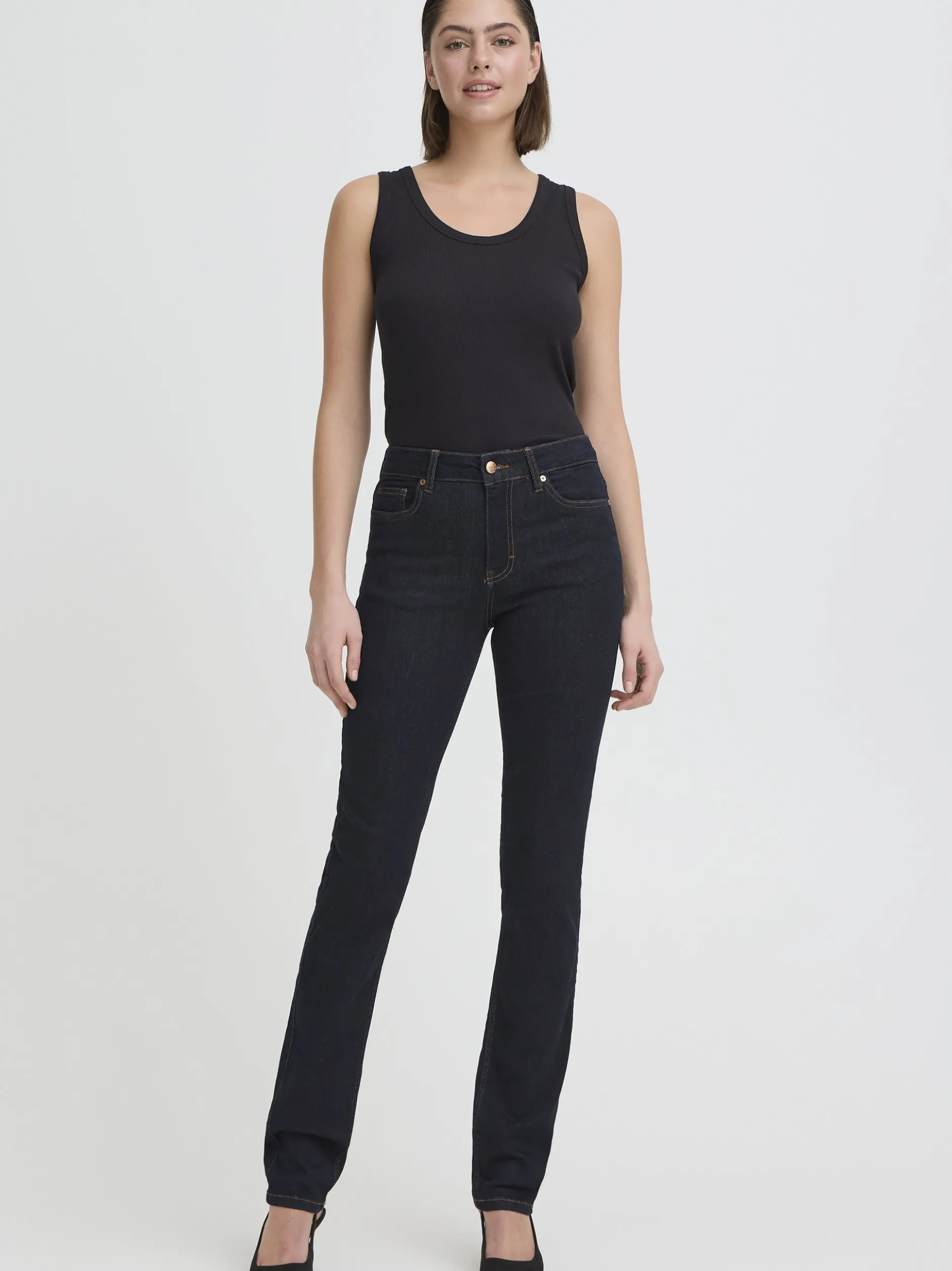 PULZ Jeans Damen Jeans PZEMMA in blau