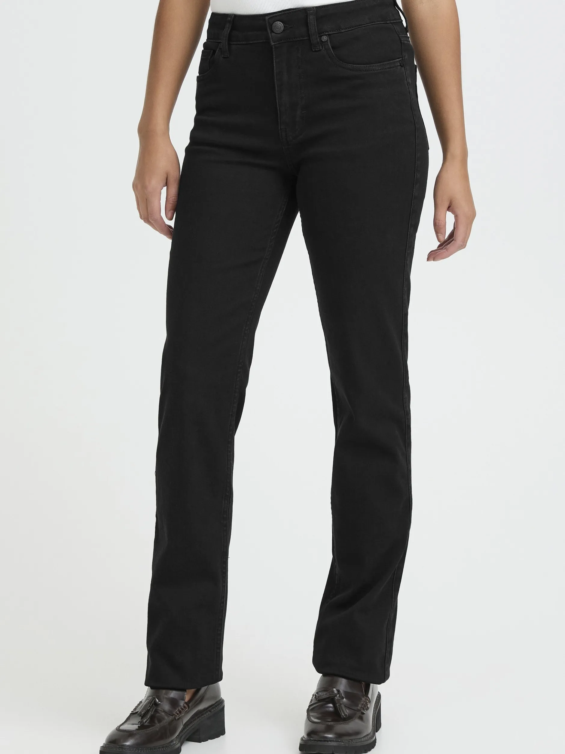 PULZ Jeans Damen Jeans PZEMMA in schwarz