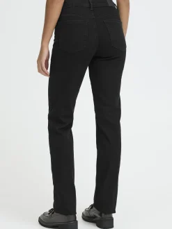 PULZ Jeans Damen Jeans PZEMMA in schwarz
