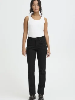 PULZ Jeans Damen Jeans PZEMMA in schwarz