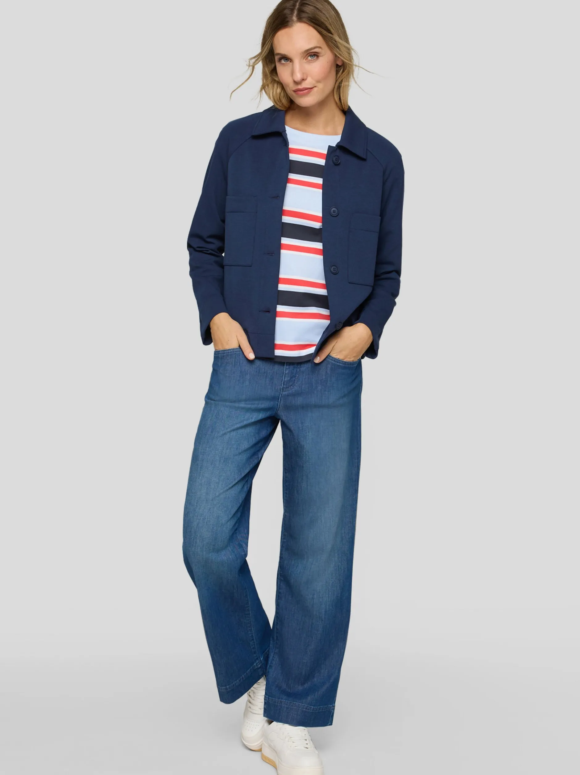 RABE Damen Kurzjacke in marine