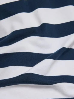 RABE Damen Poloshirt in blau weiß