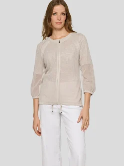 RABE Damen Strickjacke in beige