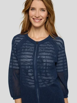 RABE Damen Strickjacke in blau