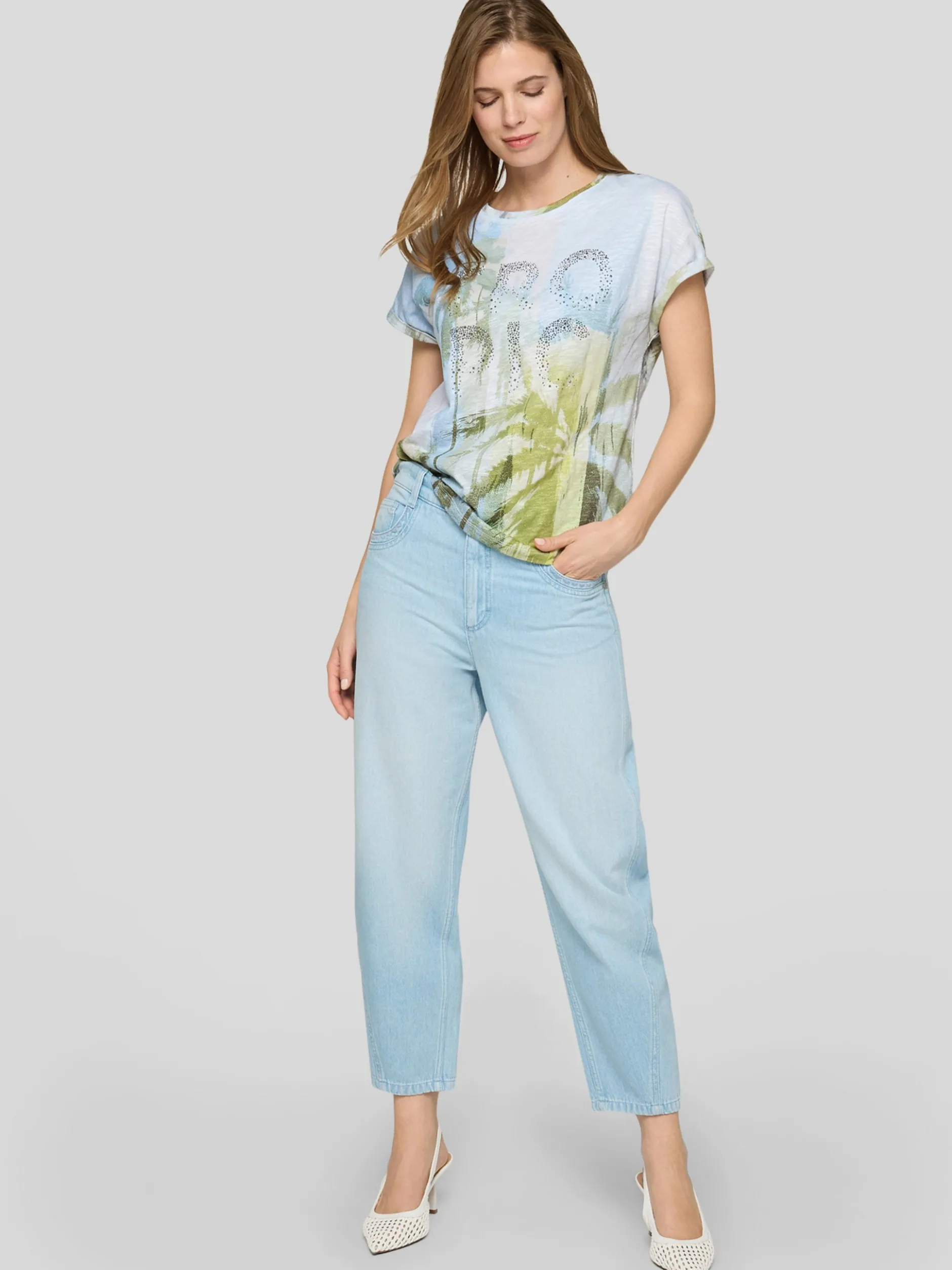 RABE Damen T-Shirt in blau