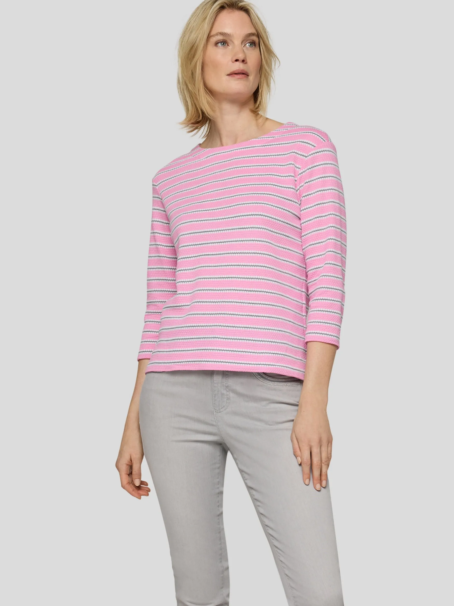 RABE Damen T-Shirt in rosa mehrfarbig