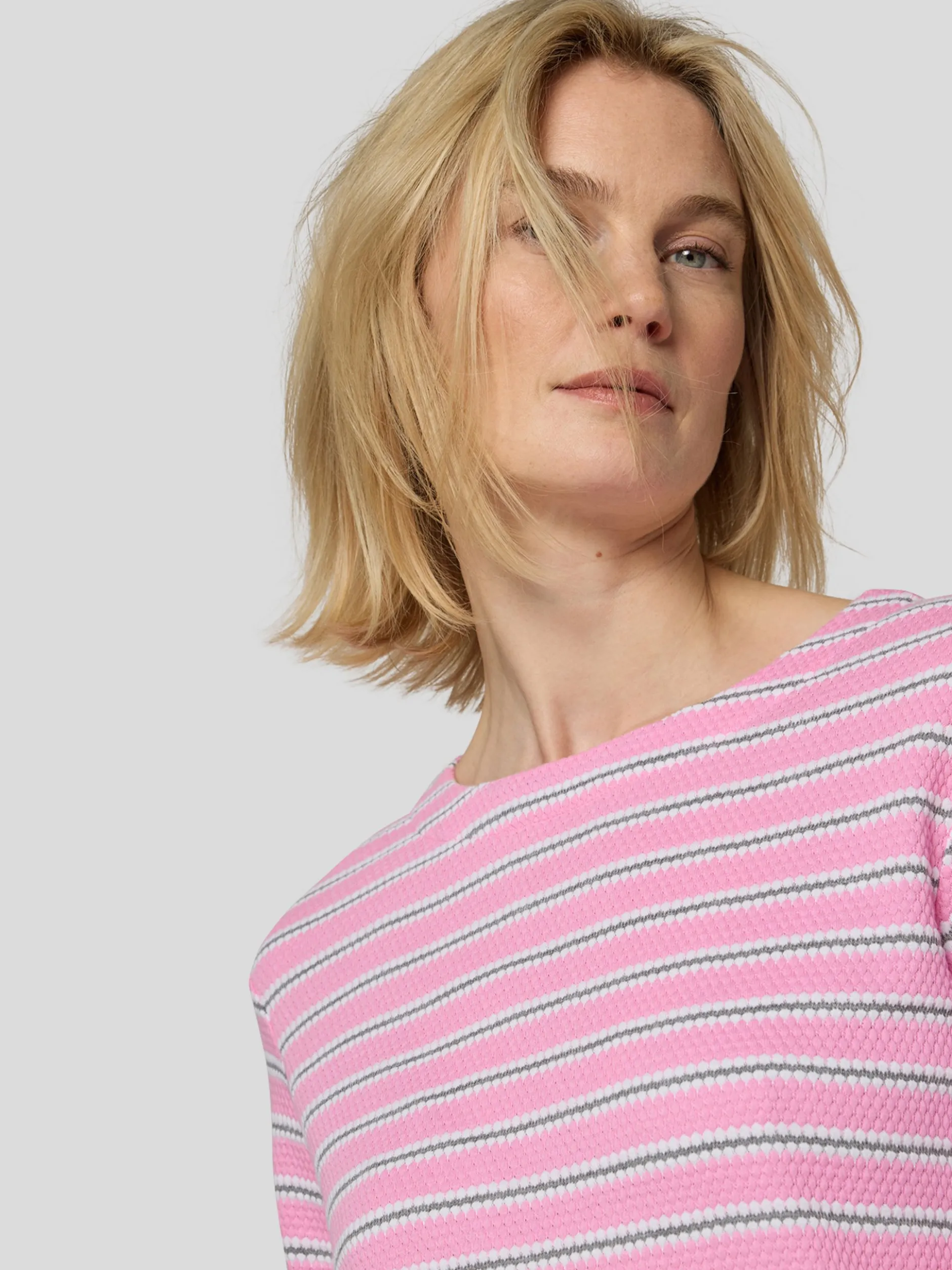 RABE Damen T-Shirt in rosa mehrfarbig