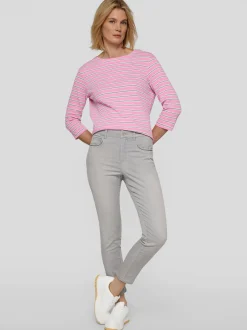 RABE Damen T-Shirt in rosa mehrfarbig