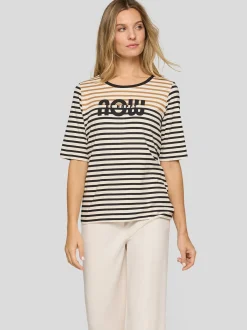 RABE Damen T-Shirt in weiß schwarz