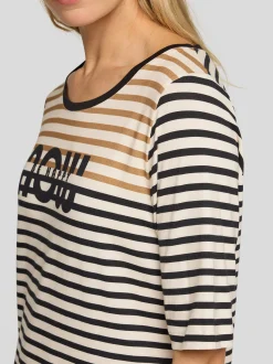 RABE Damen T-Shirt in weiß schwarz