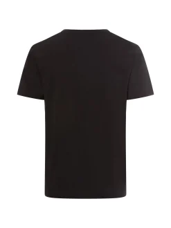 Ragman Herren Doppelpack T-Shirt in schwarz