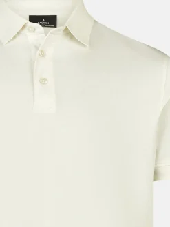 Ragman Herren Poloshirt - Basic in ecru