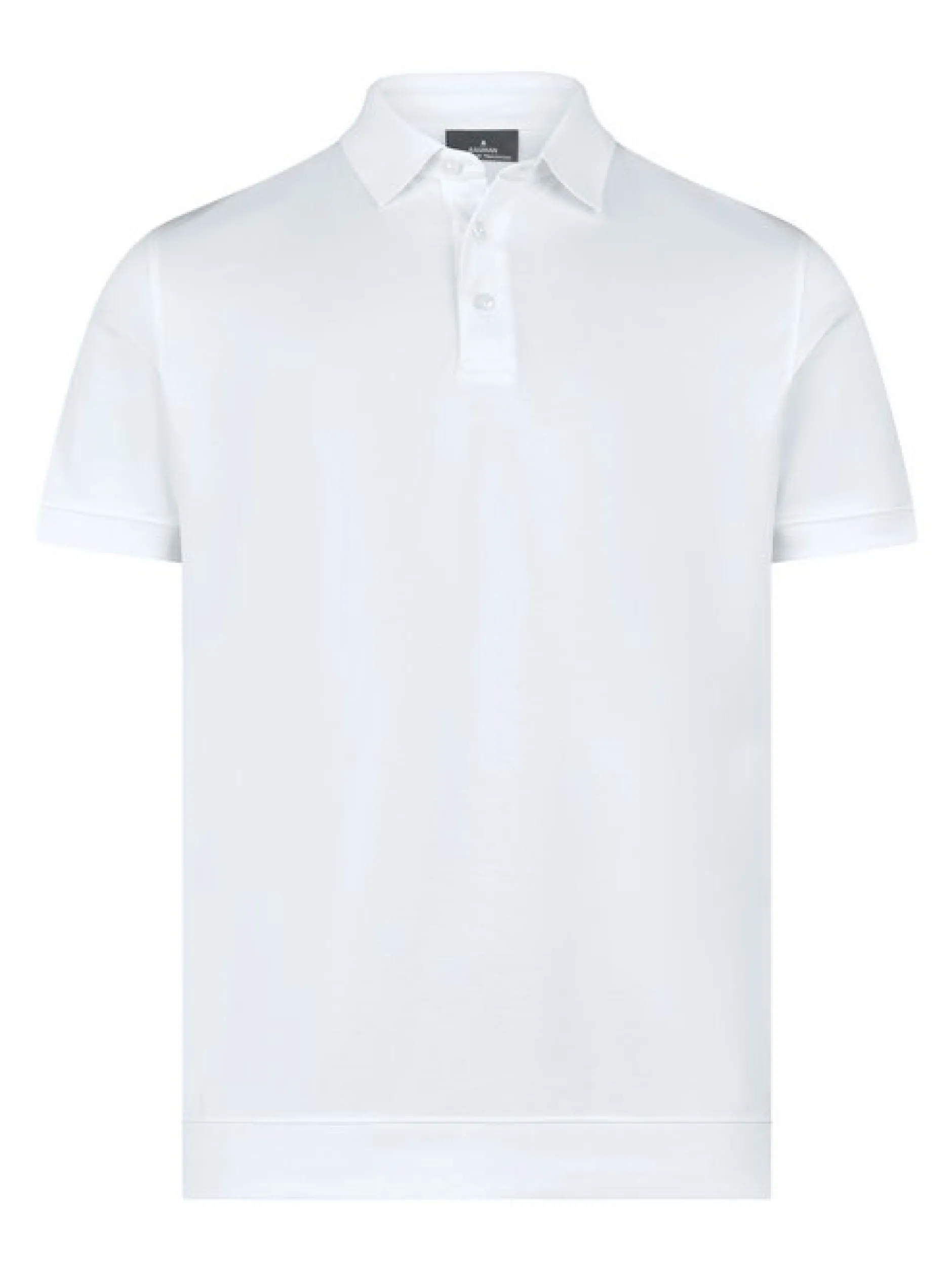 Ragman Herren Poloshirt - Basic in weiß
