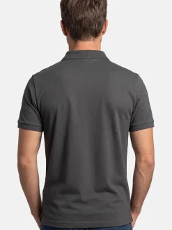 Ragman Herren Poloshirts im 2er-Pack in anthrazit