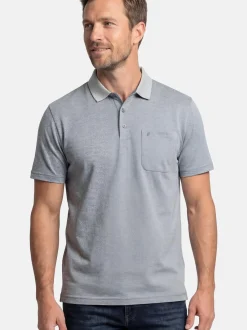 Ragman Herren Poloshirts im 2er-Pack in mehrfarbig