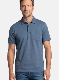 Ragman Herren Poloshirts im 2er-Pack in mehrfarbig
