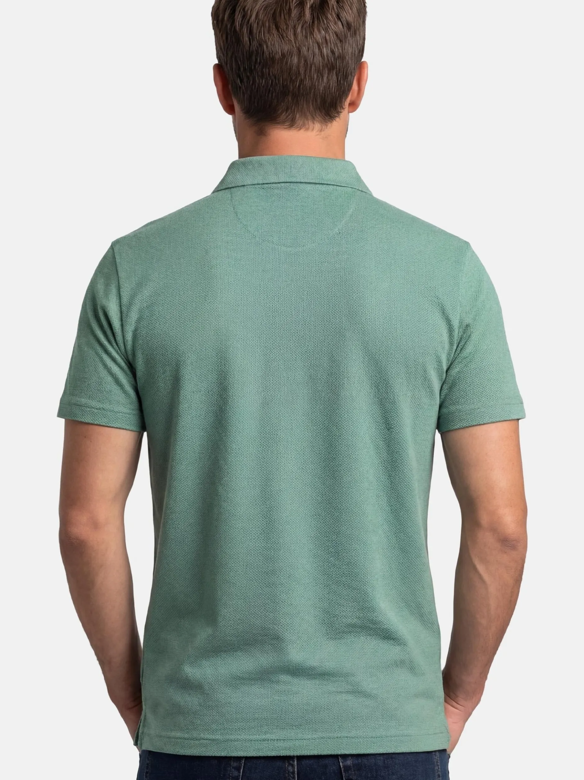 Ragman Herren Poloshirts im 2er-Pack in mehrfarbig