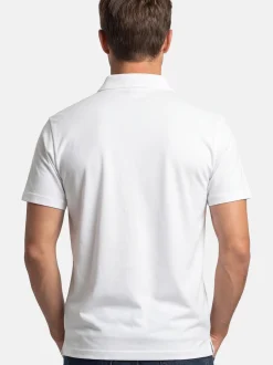 Ragman Herren Poloshirts im 2er-Pack in weiß