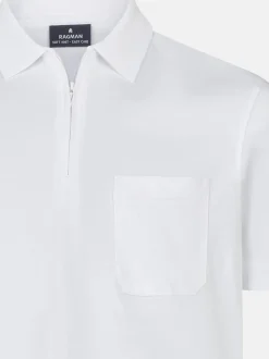 Ragman Herren Poloshirts im 2er-Pack in weiß