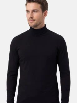 Ragman Herren Rollkragenshirts im 2er-Pack in grau