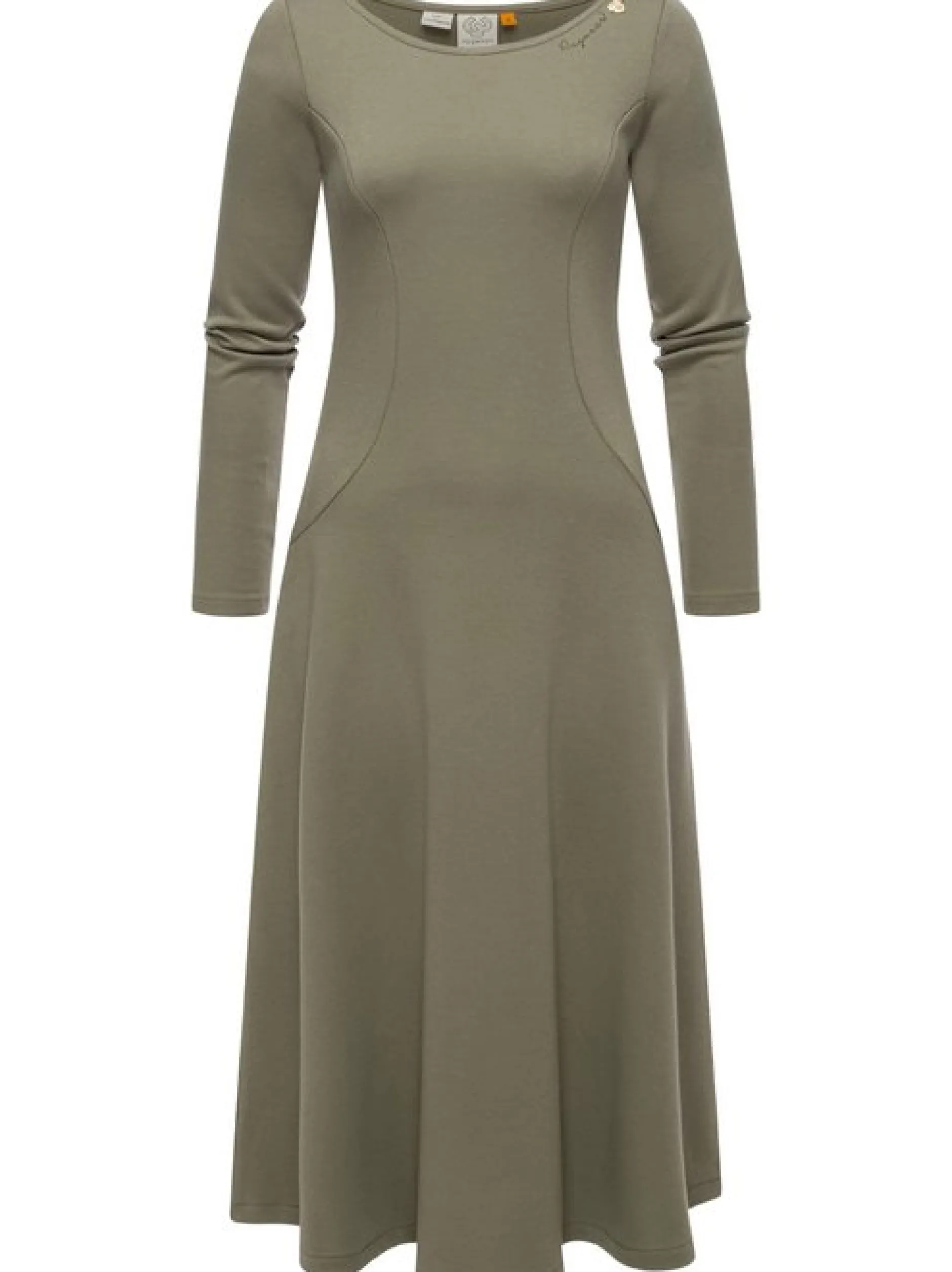 Ragwear Damen A-Linien-Kleid - Appero Long in oliv