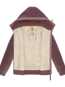 Ragwear Damen Übergangsjacke - Cousy Short in lila