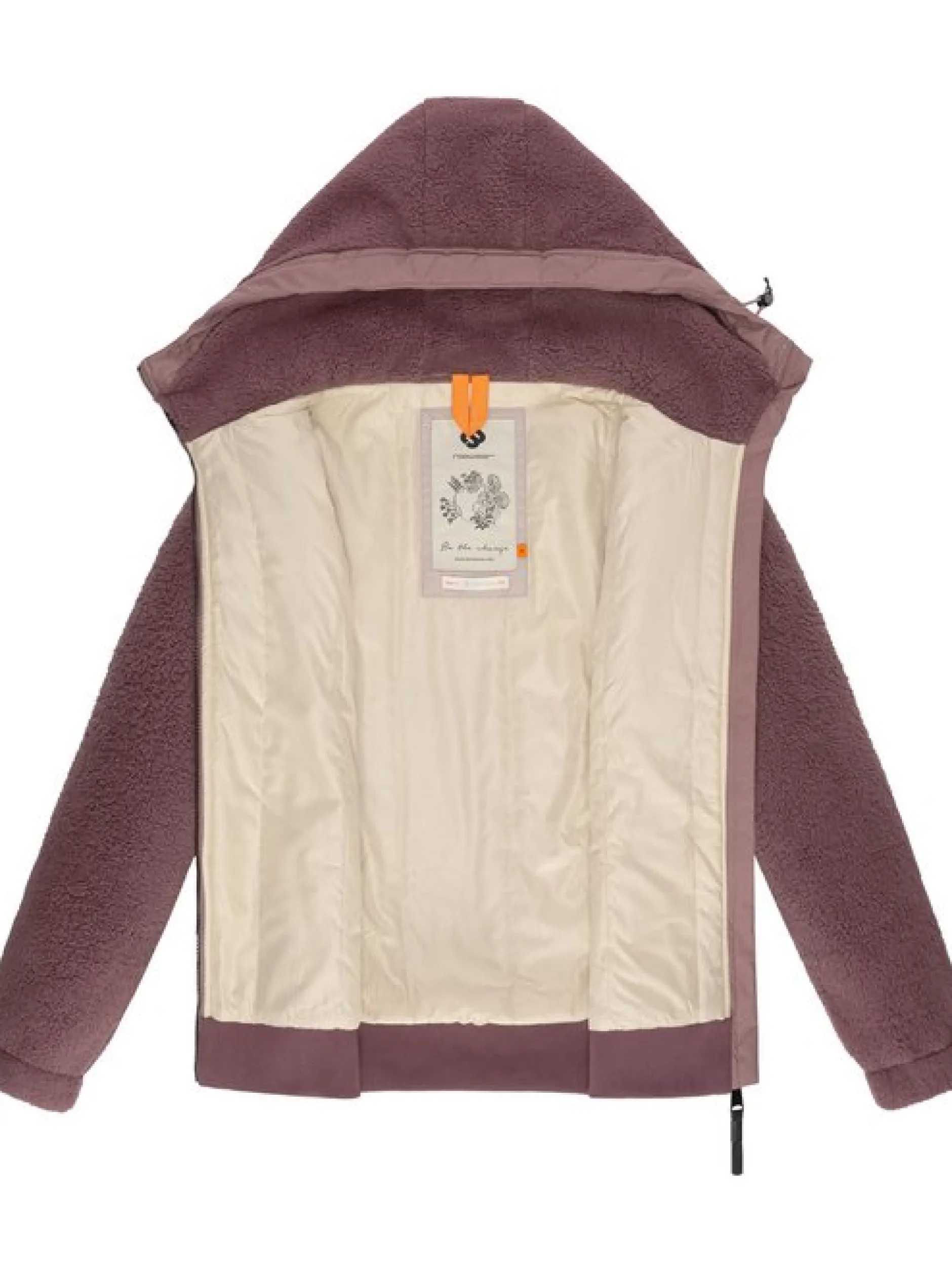 Ragwear Damen Übergangsjacke - Cousy Short in lila