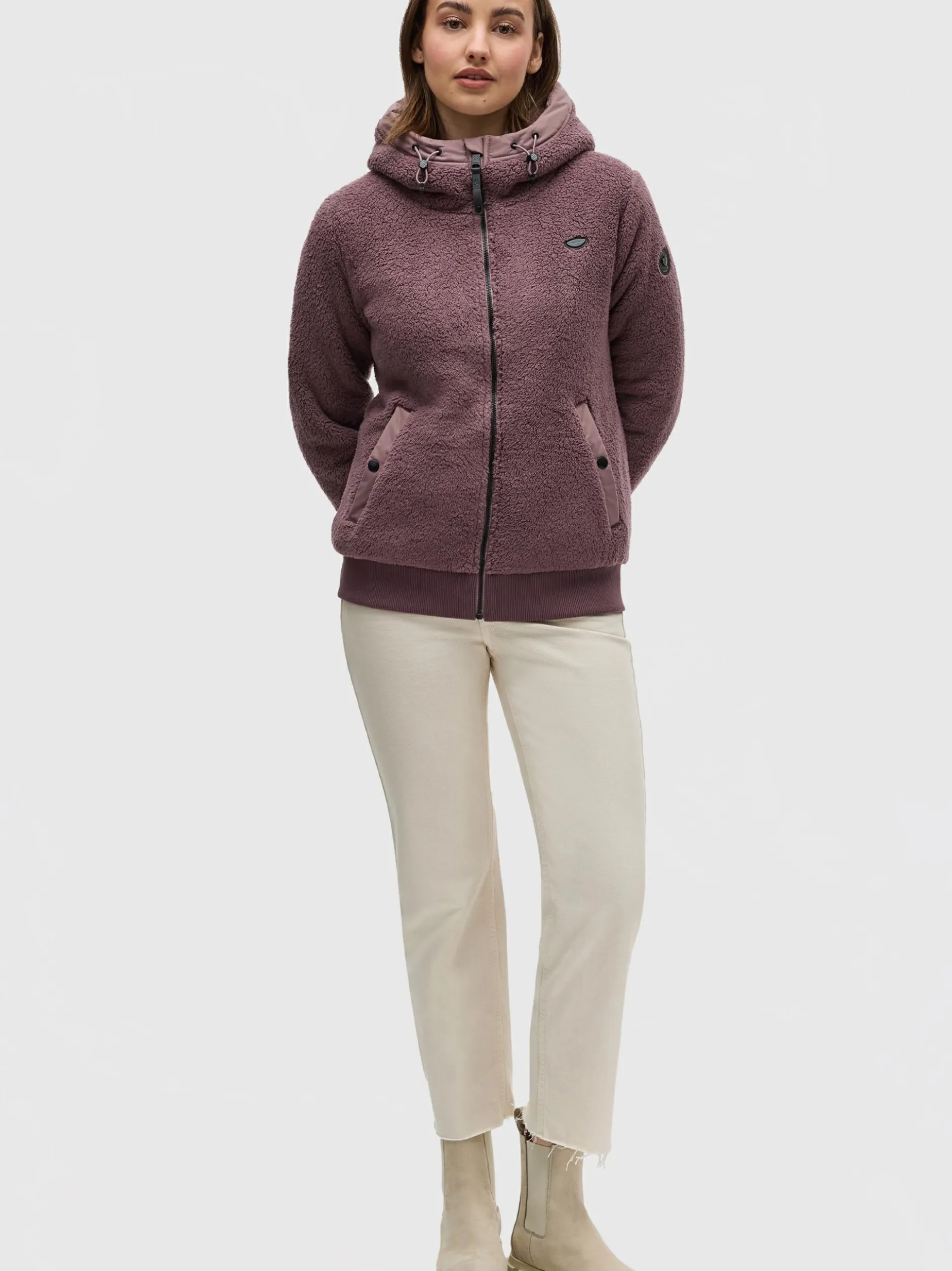 Ragwear Damen Übergangsjacke - Cousy Short in lila