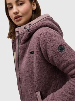 Ragwear Damen Übergangsjacke - Cousy Short in lila