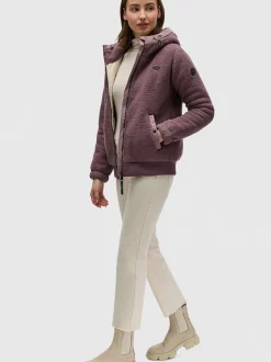 Ragwear Damen Übergangsjacke - Cousy Short in lila