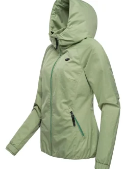 Ragwear Damen Übergangsjacke - Dizzie Tech in lind