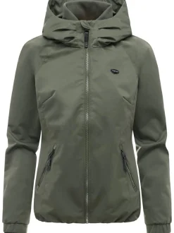 Ragwear Damen Übergangsjacke - Dizzie Tech in oliv