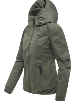 Ragwear Damen Übergangsjacke - Dizzie Tech in oliv