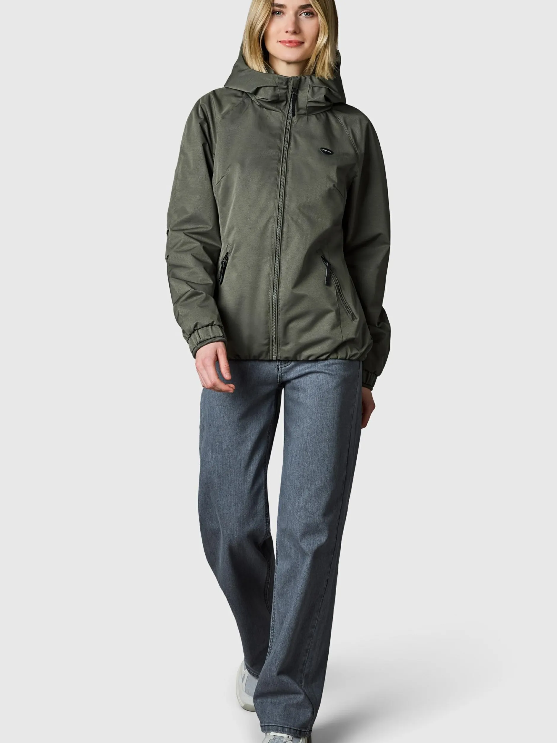Ragwear Damen Übergangsjacke - Dizzie Tech in oliv