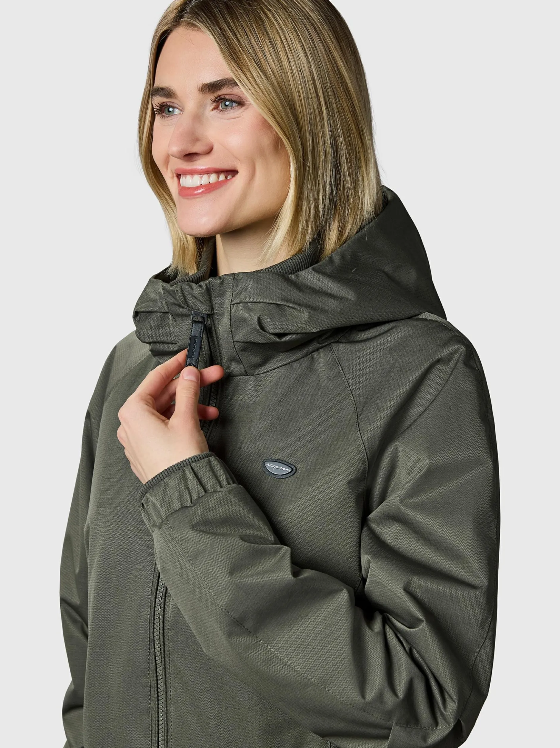 Ragwear Damen Übergangsjacke - Dizzie Tech in oliv