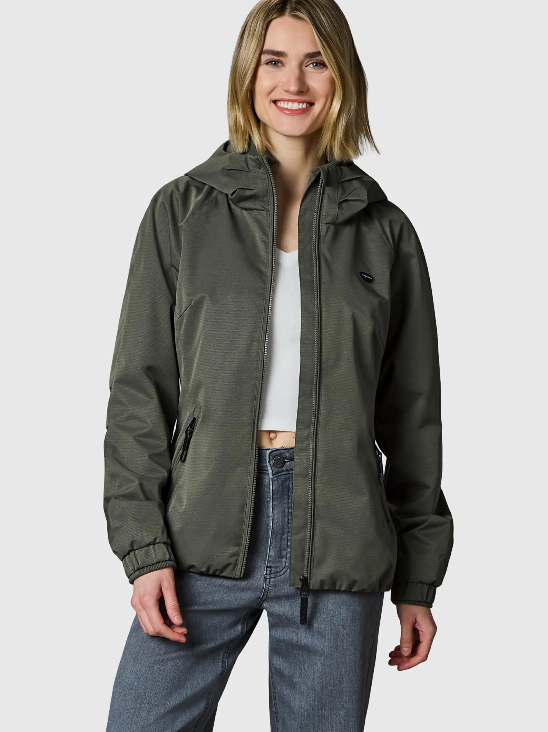 Ragwear Damen Übergangsjacke - Dizzie Tech in oliv