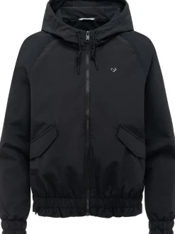 Ragwear Damen Übergangsjacke - Kissi in schwarz