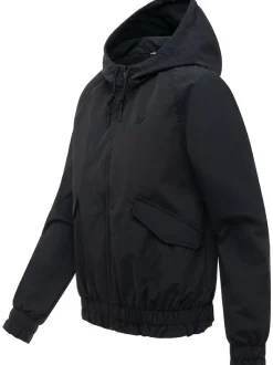 Ragwear Damen Übergangsjacke - Kissi in schwarz
