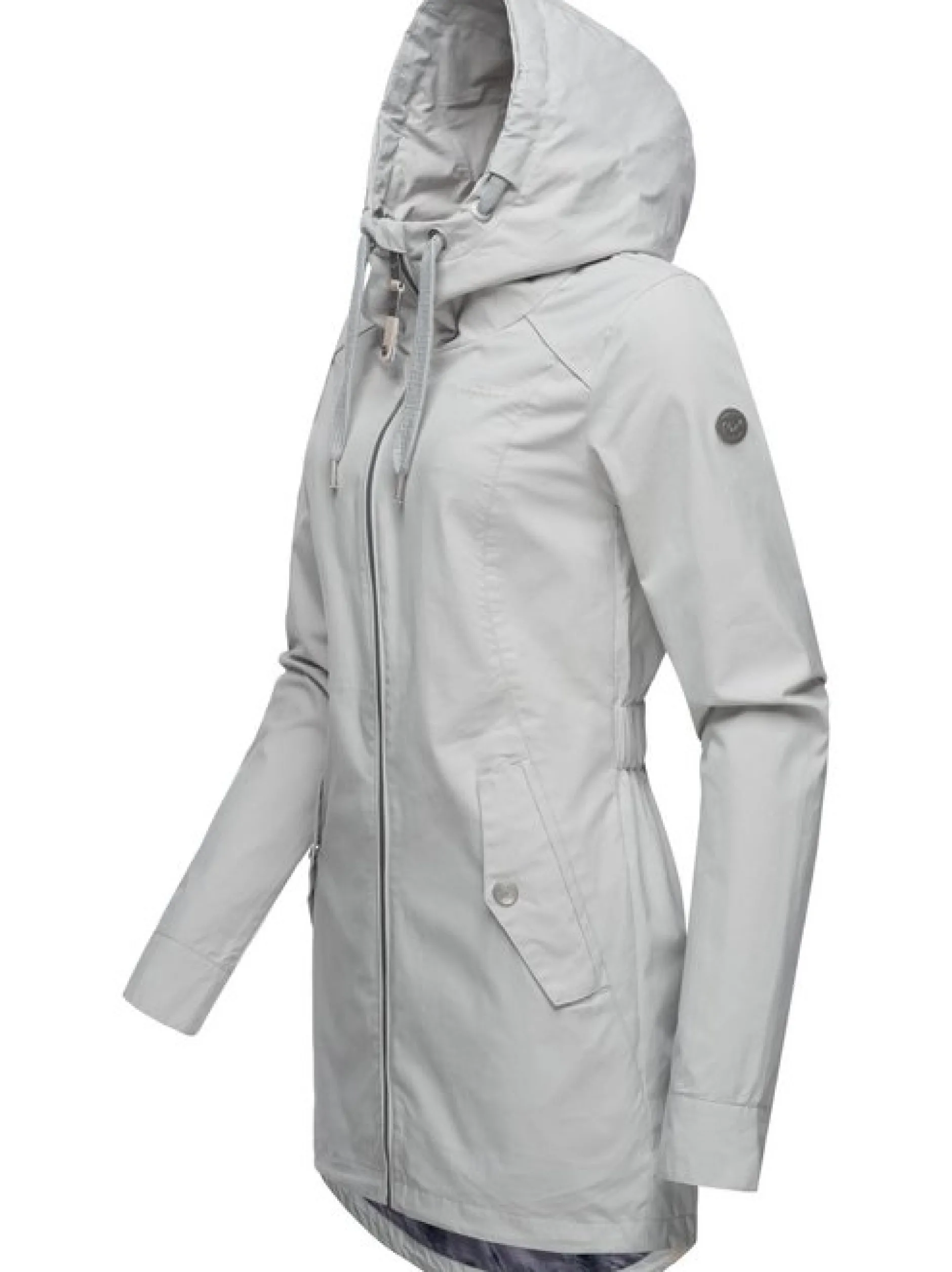 Ragwear Damen Übergangsjacke - Mondda in grau